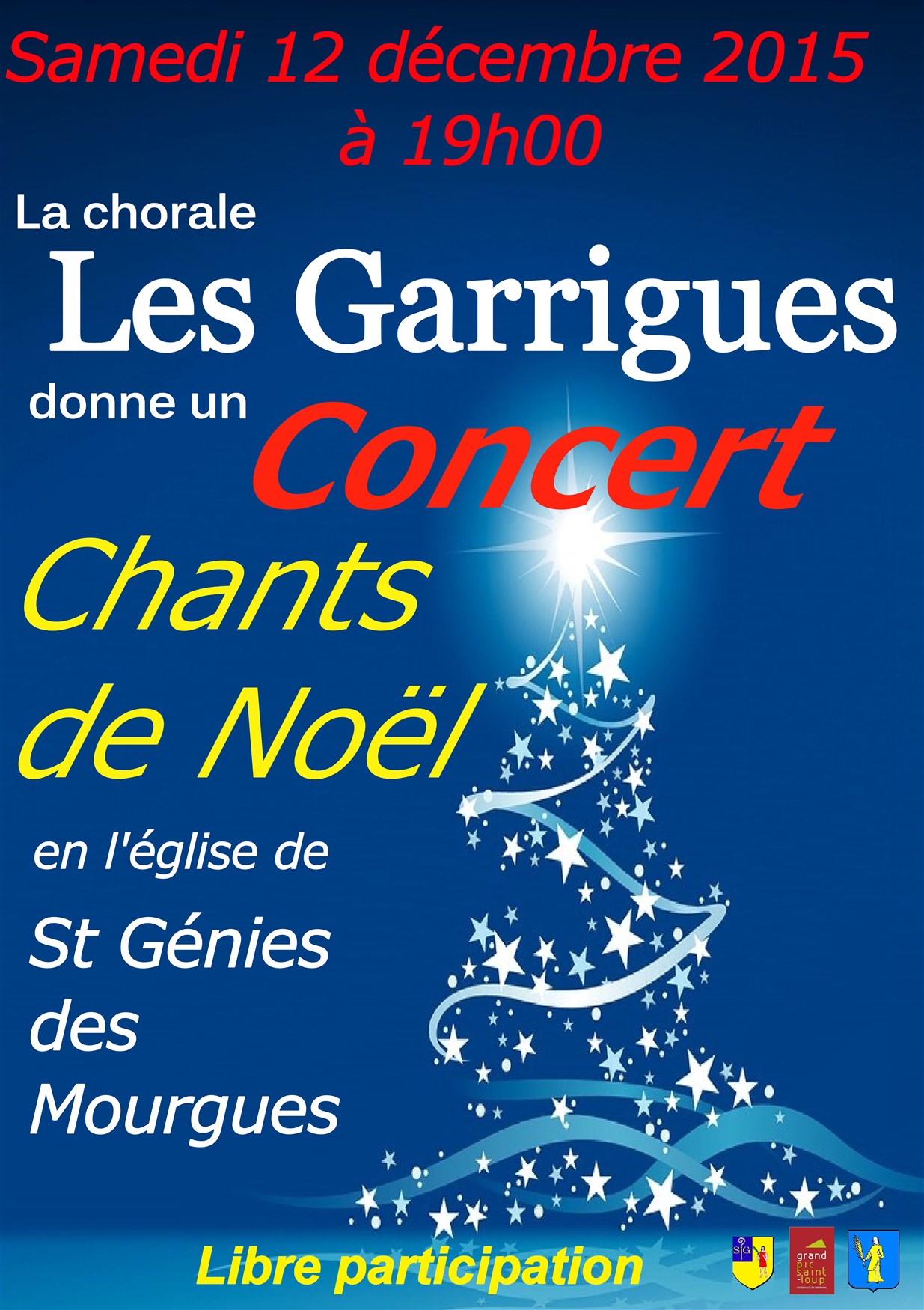 Concert de Noel St Genies des Mourgues